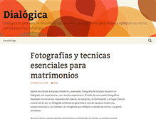 Tablet Screenshot of dialogica.com.ar